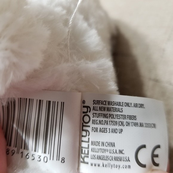 Nestle White Teddy Bear Crunch Candy Bar Plush Stuffed Animal Kelly Toy 2016 - Picture 12 of 12